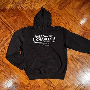 Charcoal Gray Head of the Charles Hoodie